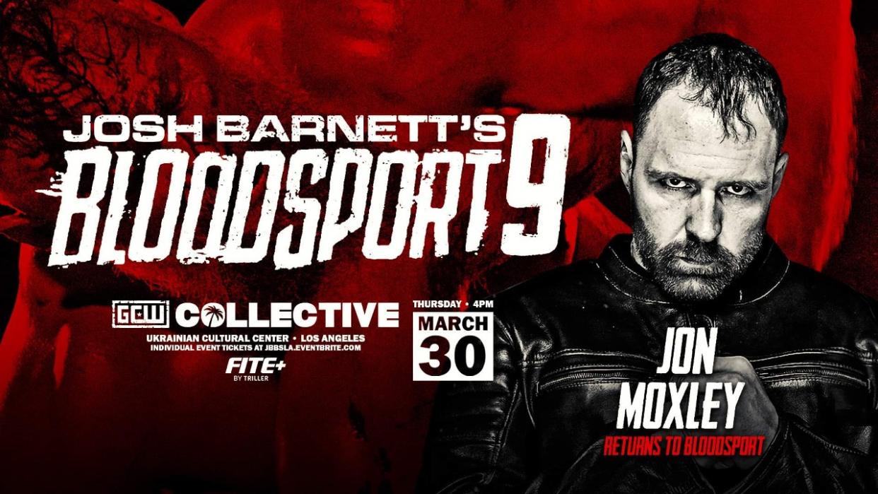 Jon Moxley Announced For GCW: Josh Barnett's Bloodsport 9