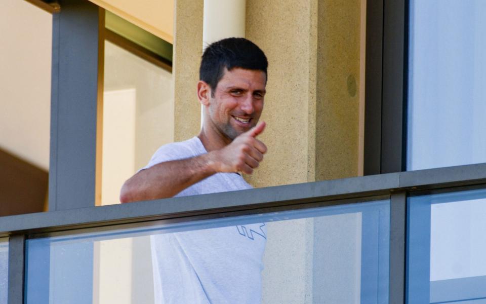 Novak Djokovic - BRENTON EDWARDS/AFP