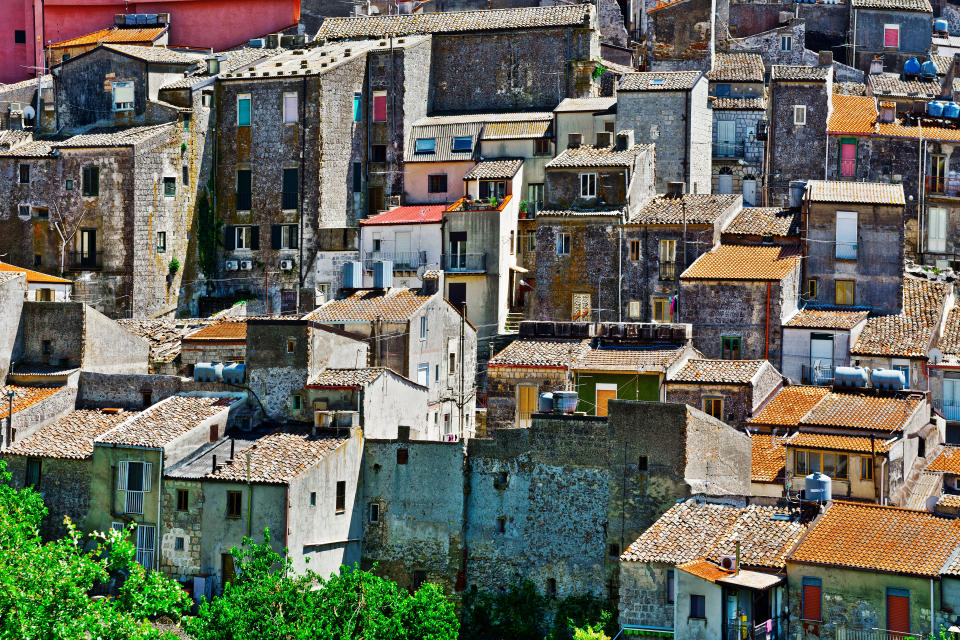 Mussomeli se encuentra al sur de Sicilia y cuenta con un castillo en ruinas. (Foto: Getty Images)