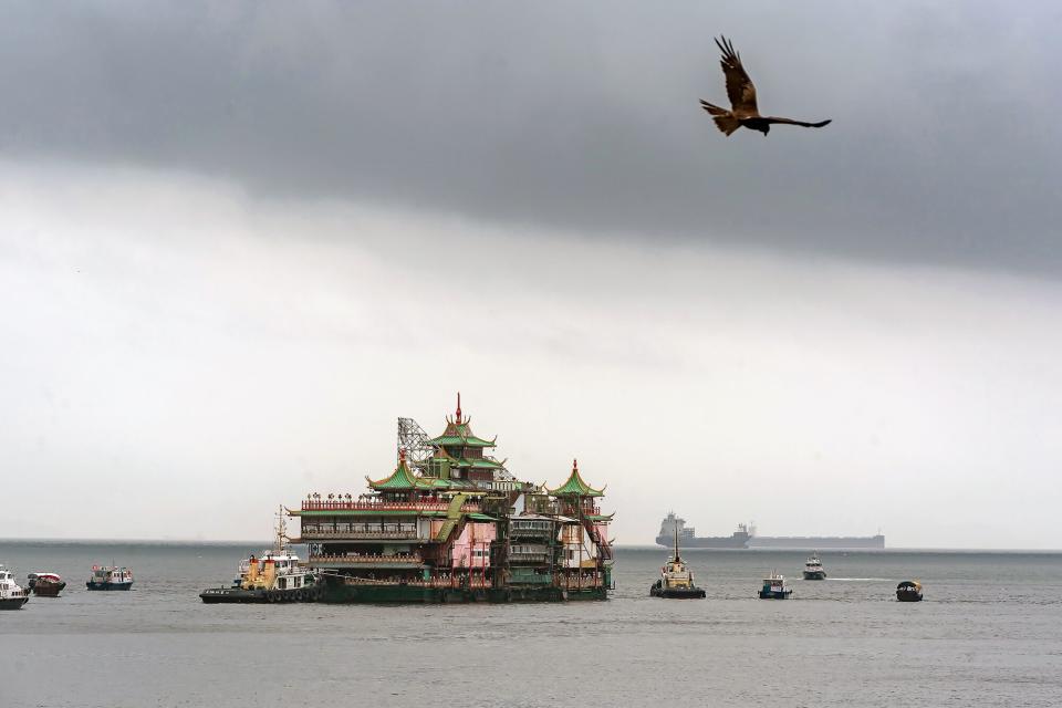 Jumbo Floating Restaurant in Hong Kong, China