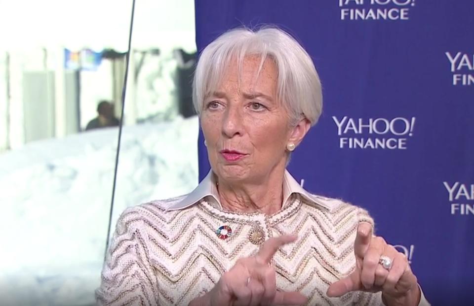 IMF Chief Christine Lagarde