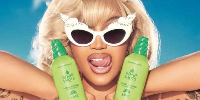 food news, celebrity news, celeb food news, food, alcohol news, alcohol, celebrity alcohol, whipshots, cardi b whipshots, cardi b, whipshots lime, cardi b whipshots party