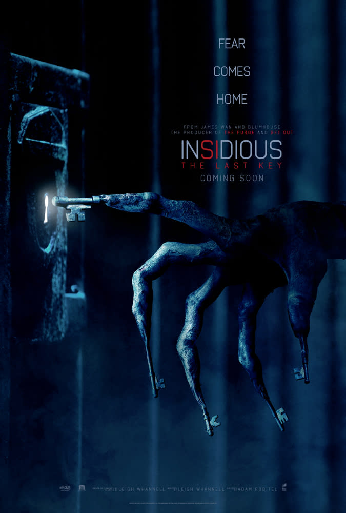 Insidious: The last Key gets a cool new poster – Credit: Sony