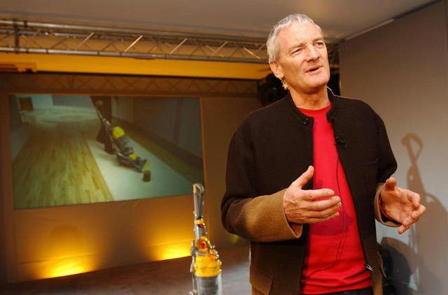 British inventor James Dyson