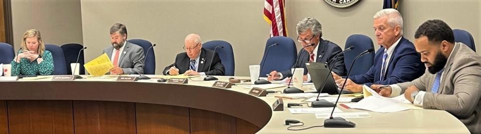 Spartanburg County Council Chairman Manning Lynch missed his first County Council meeting Monday. He is recovering from a recent bicycle accident.