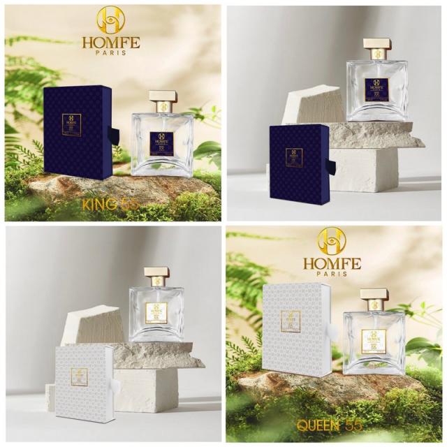 Famous French Perfume Brand HOMFE Unveils QUEEN 55 and KING 55