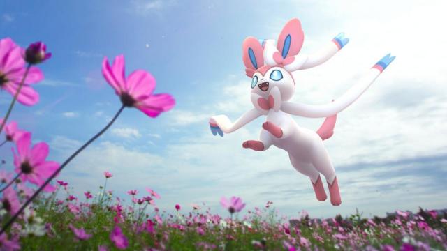 ポケモンgoに ニンフィア 初登場 進化条件は相棒にしてハート 恒例の名前