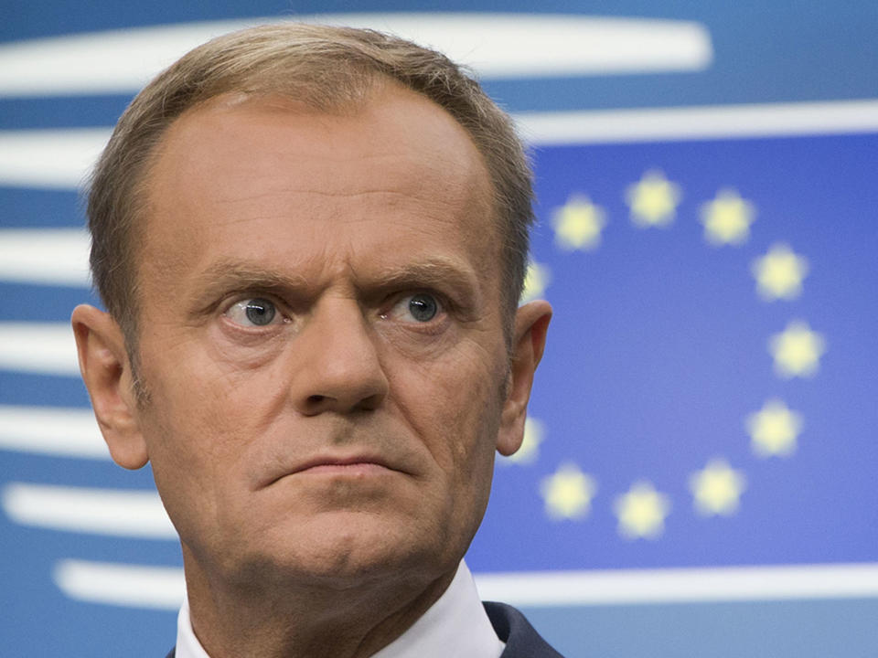 Theresa May to hold London talks with Donald Tusk in bid to break Brexit deadlock