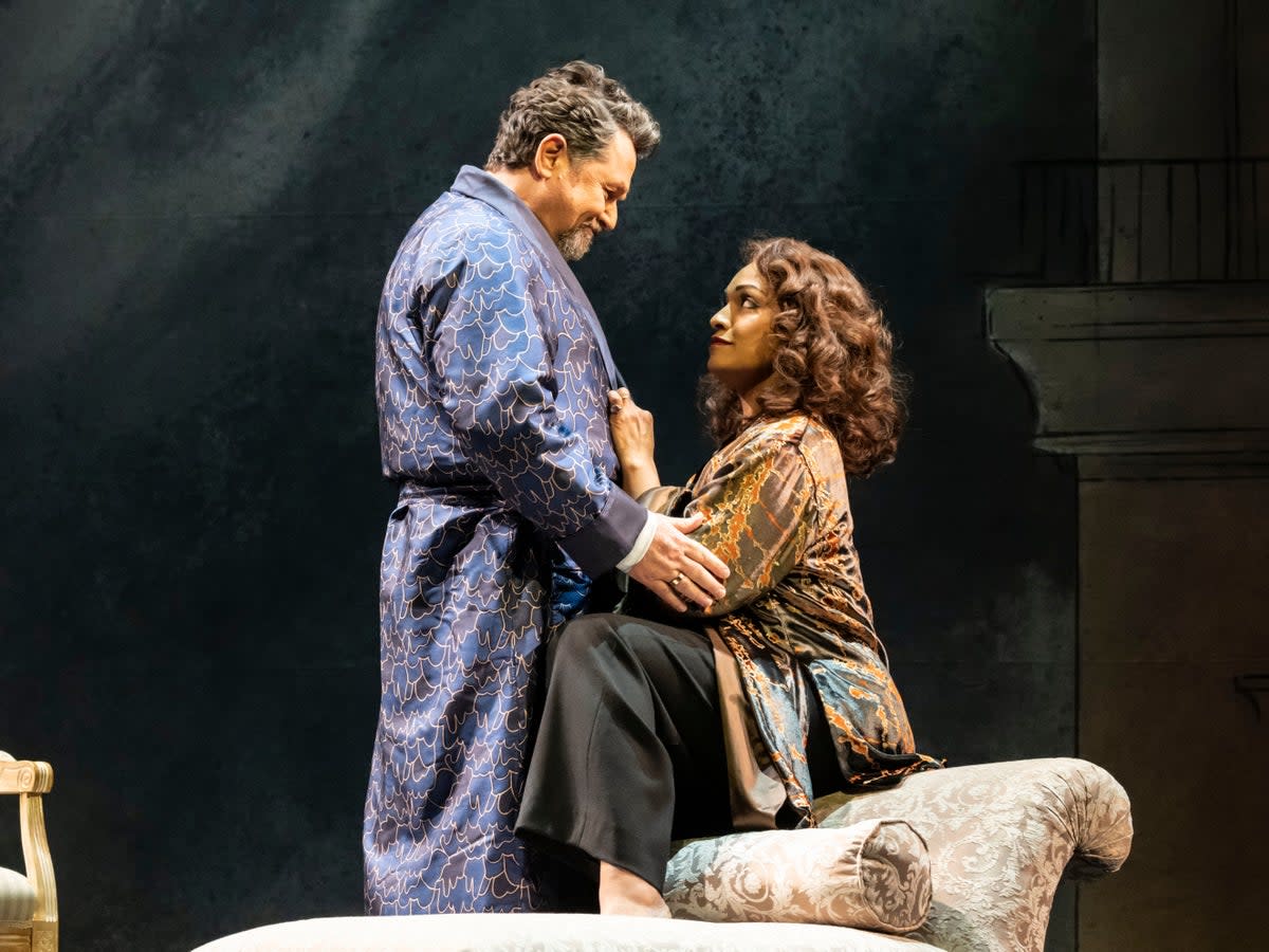 Michael Ball and Danielle de Niese in ‘Aspects of Love' (Johan Persson)