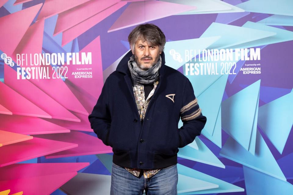 Winter Boy director Christophe Honoré spoke to the audience after the film (London Film Festival/BFI)