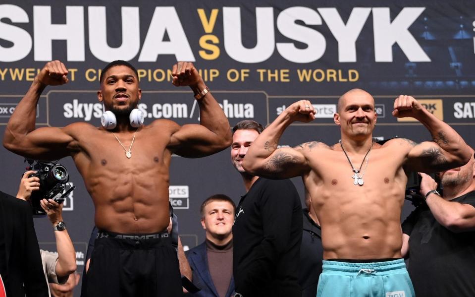 Oleksandr Usyk is toughest test of Anthony Joshua's career - and Briton must make size tell to triumph - GETTY IMAGES