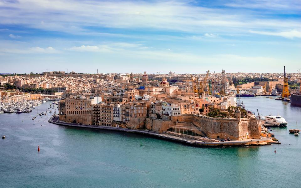 Fort St Angelo is Malta’s oldest fort - Getty
