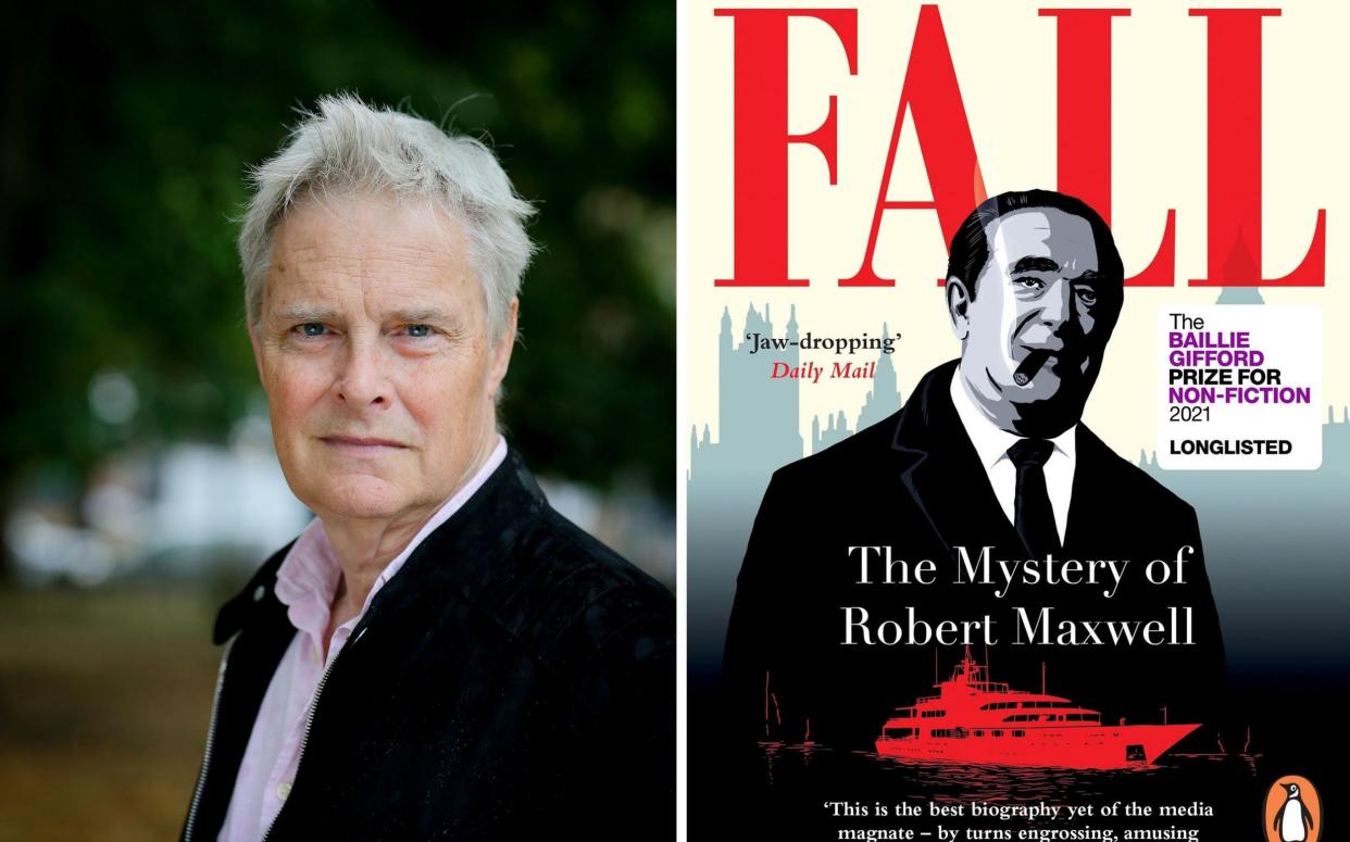 Fall, John Preston’s memoir of Robert Maxwell, was named best biography at the Costa Book Awards - Justine Stoddart/Costa Book Awards