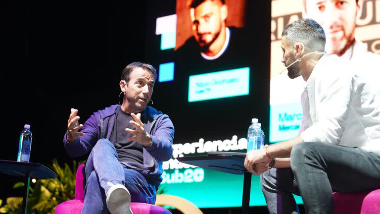 Galperin aconsejó a los jóvenes mirar tres cosas: "qué te gusta, en qué sos más o menos bueno y si estás dispuesto a ponerle mucho esfuerzo a eso"