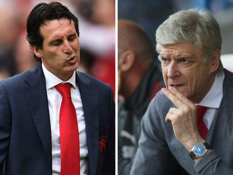 Will Unai Emery be able to emerge from Arsene Wenger’s shadow?