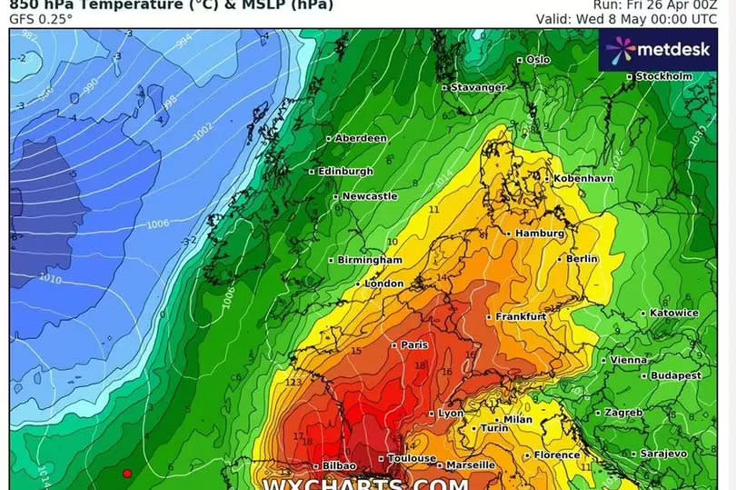 Conditions on May 8