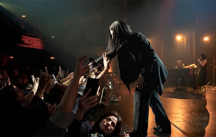 Laura Pausini en el concierto de Nueva York