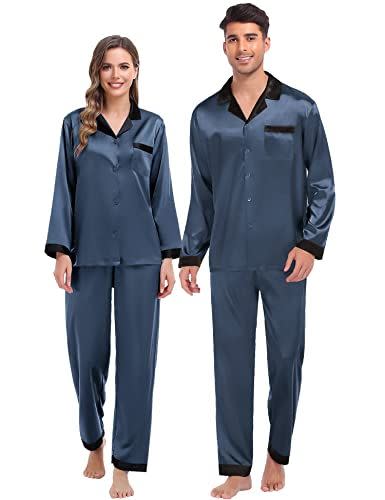 Couples Matching Satin Sleepwear