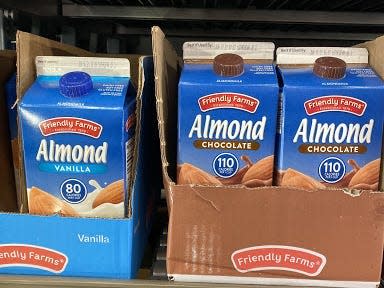 aldi almond milk