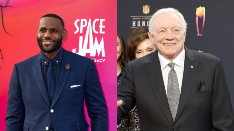 LeBron James, Jerry Jones