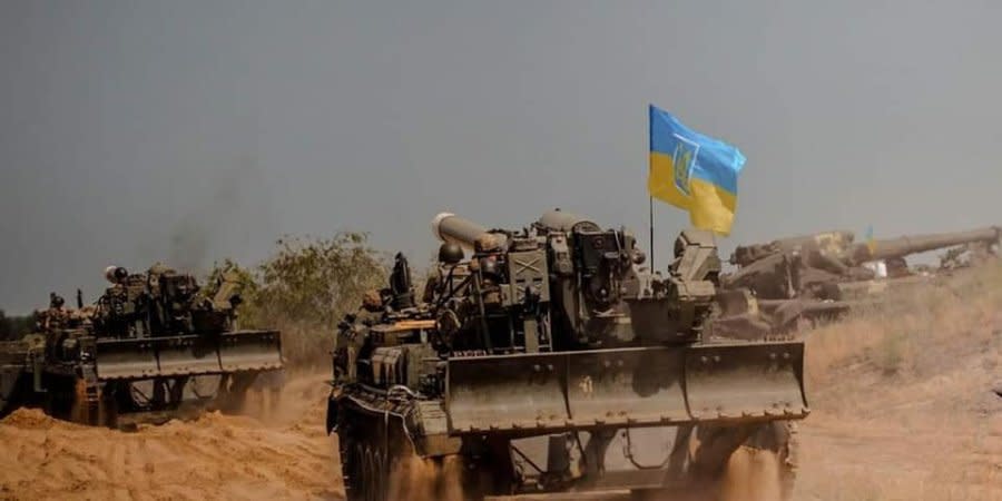 Ukrainian forces are building for a long-awaited counter-offensive in the south of the country.