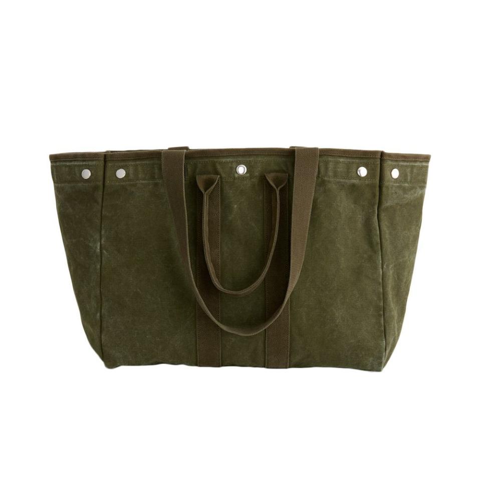 <p><a href="https://go.redirectingat.com?id=74968X1596630&url=https%3A%2F%2Fwww.alexmill.com%2Fproducts%2Fdouble-handle-canvas-tote-in-military-olive&sref=https%3A%2F%2F" rel="nofollow noopener" target="_blank" data-ylk="slk:Shop Now;elm:context_link;itc:0;sec:content-canvas" class="link ">Shop Now</a></p><p>The Perfect Weekend Tote</p><p>alexmill.com</p><p>$185.00</p>
