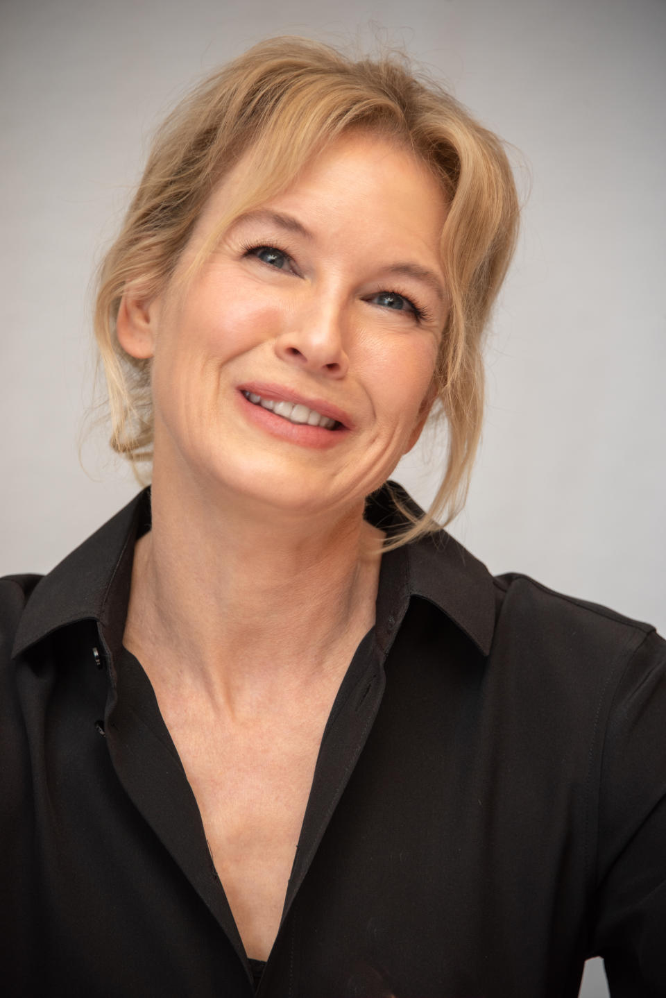 WEST HOLLYWOOD, CALIFORNIA - MAY 17: Renee Zellweger at the "What/If" Press Conference at The London Hotel on May 17, 2019 in West Hollywood, California. (Photo by Vera Anderson/WireImage)