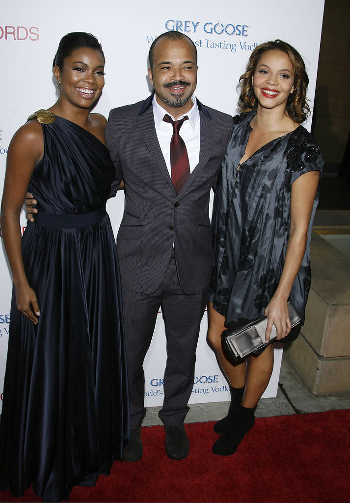 Cadillac Records LA premiere 2008 Gabrielle Union Jeffrey Wright