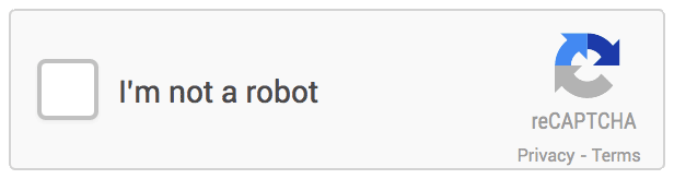 GIF showing I'm not a robot checkbox