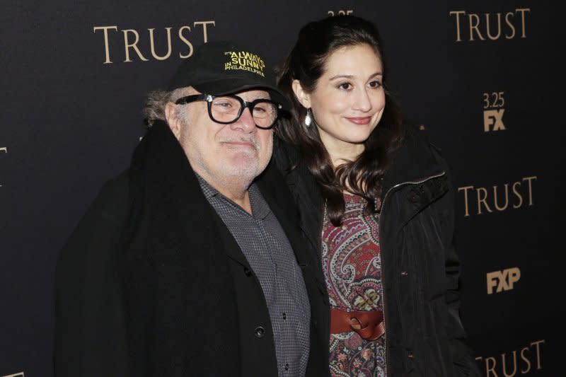 Danny DeVito and Lucy DeVito arrive on the red carpet at the 2018 FX Annual All-Star Party at SVA Theater in New York City. File Photo by John Angelillo/UPI