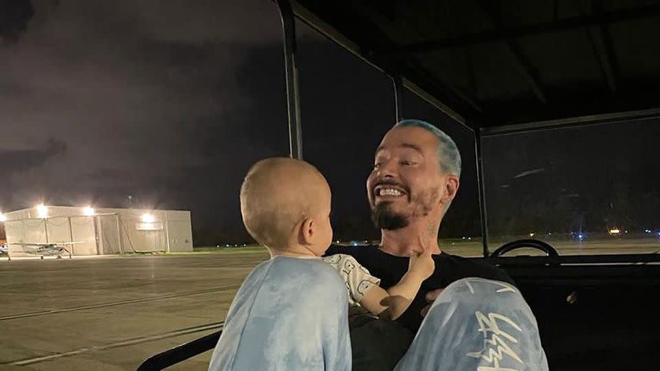 J Balvin Says He Hasn't Changed His Signature Style Since Becoming a Father: 'I Just Want to Be a Cool Dad';