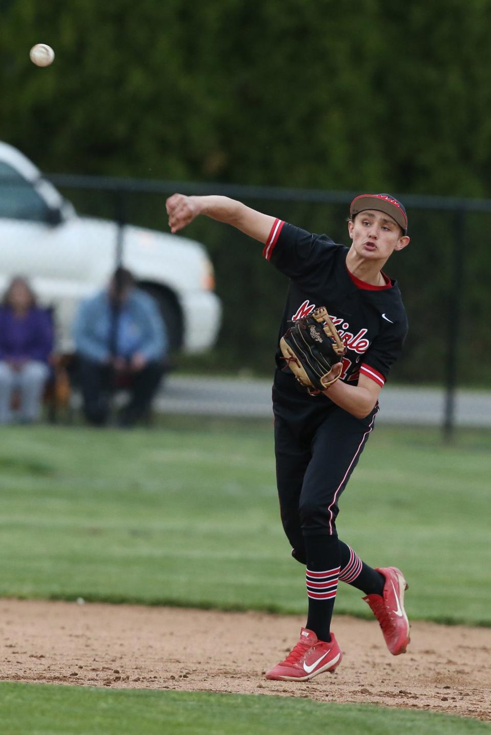 Charles Parsons pitched the McKinley baseball team to a season-opening win over Twinsburg.