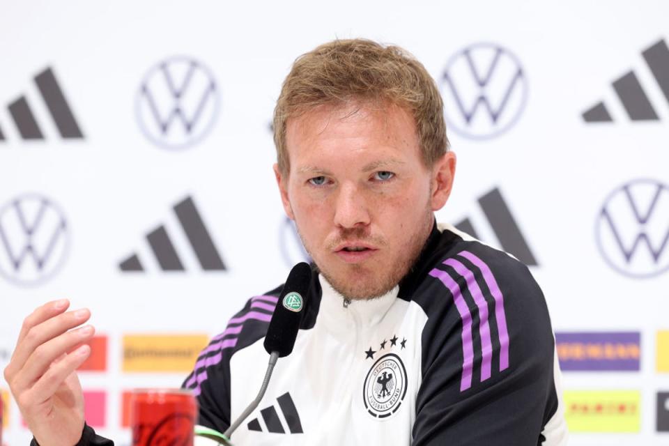 Julian Nagelsmann slammed the survey as ‘racist’ and ‘insane’  (Getty Images)