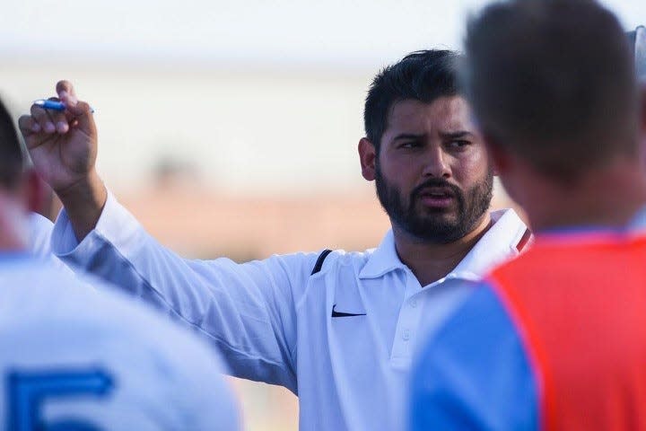 Shane Bufano, the new CVU boys soccer coach.