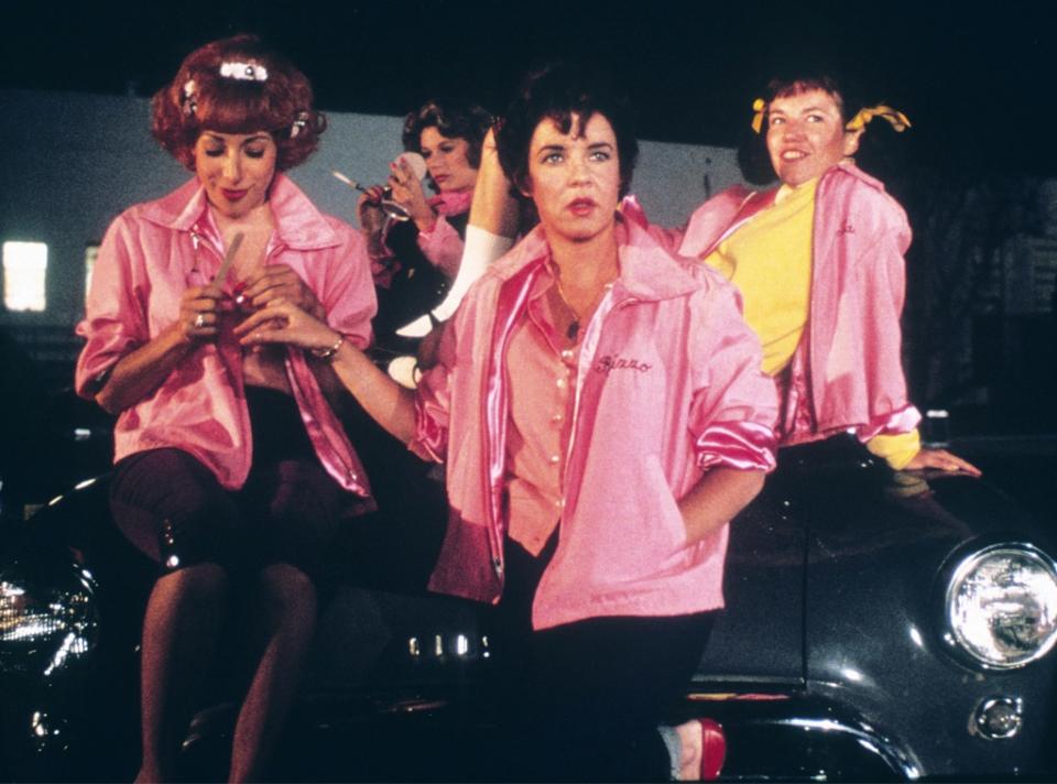 Grease, 1978, Jamie Donnelly, Stockard Channing, Dinah Manoff, Didi Conn