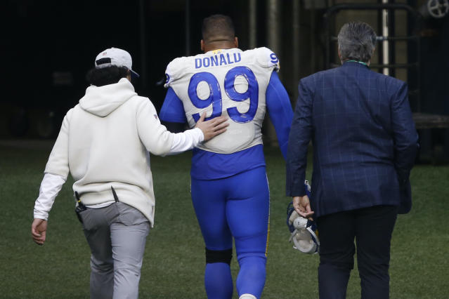 Sean McVay has no update on Aaron Donald's rib injury