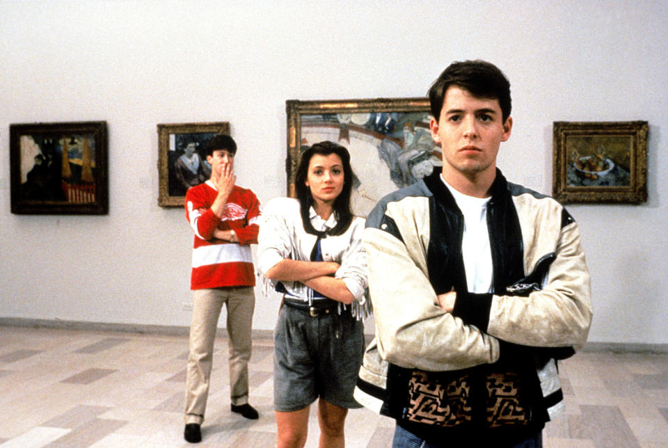 <div><p>"I hated <i>Ferris Bueller's Day Off</i>. The main character is soooooo unlikable. How am I supposed to enjoy a whole movie about him?"</p><p>—<a href="https://www.buzzfeed.com/steamedham" rel="nofollow noopener" target="_blank" data-ylk="slk:steamedham;elm:context_link;itc:0;sec:content-canvas" class="link ">steamedham</a></p></div><span> Paramount / Courtesy Everett Collection</span>