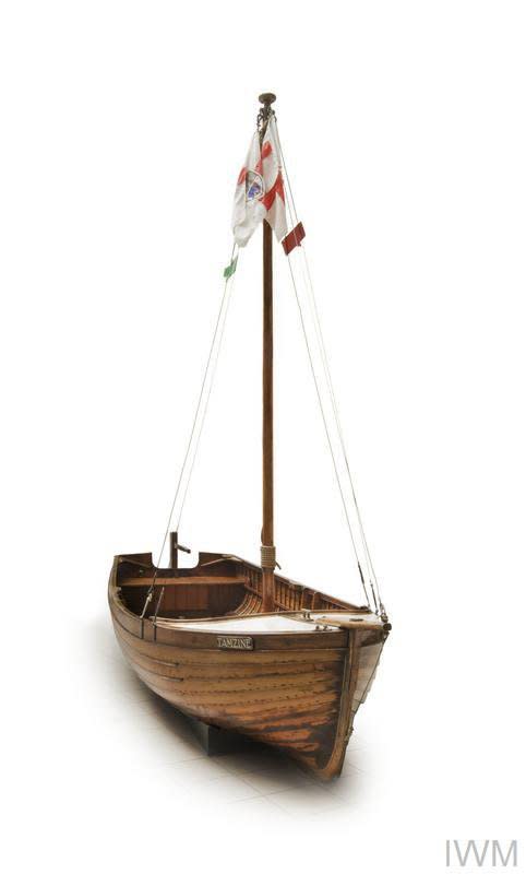 Tamzine was the smallest vessel to participate in the Dunkirk evacuation and is now on display at IWM London.