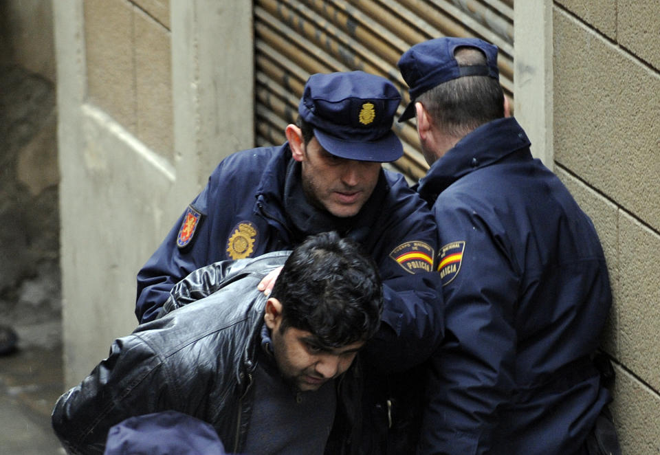 Spain Terror Arrest