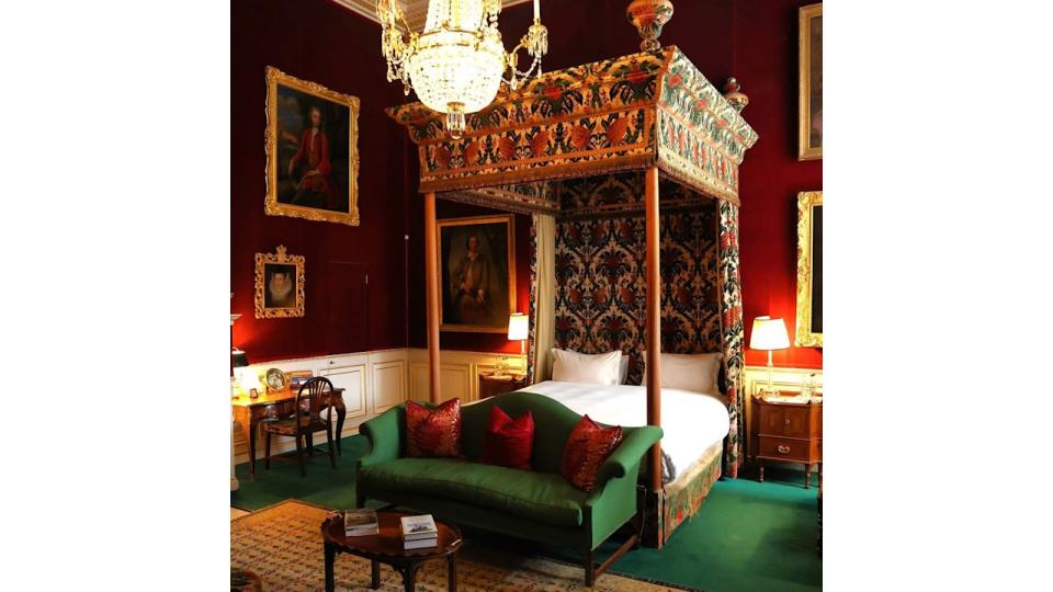 Princess of Wales bedroom at Althorp House