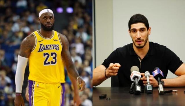 LeBron James: Enes Kanter's 'trying to use my name to create an