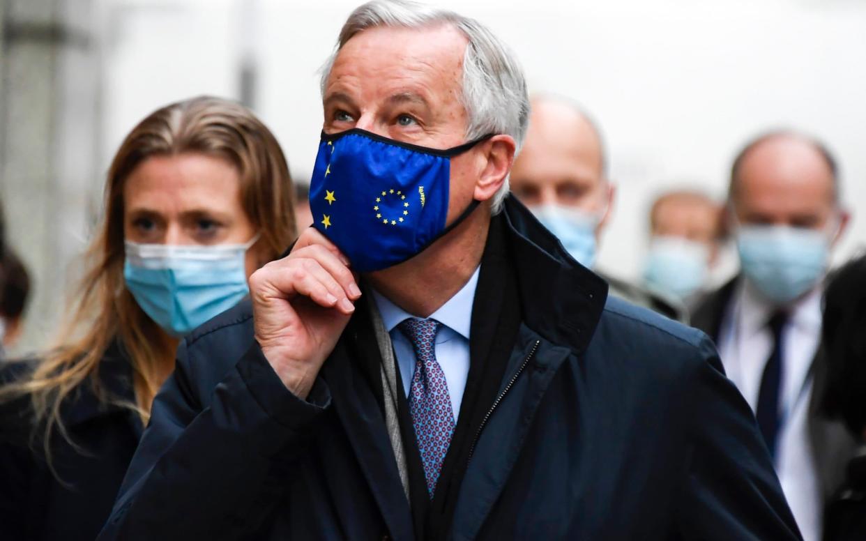 Michel Barnier told the EU's commissioner that there was still no breakthrough on the three major obstacles to the deal.  - AP 