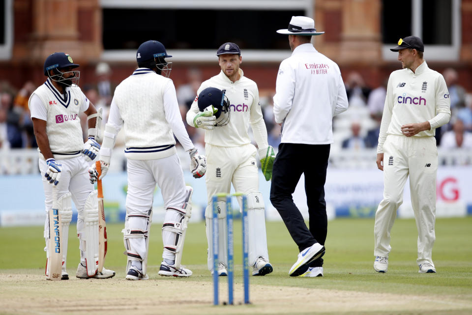 Jasprit Bumrah clashes with Jos Buttler