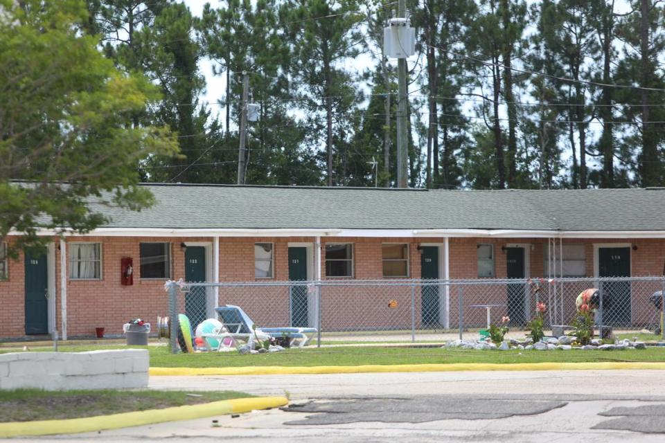 The Economy Inn motel on Highway 90 in Bay St. Louis.