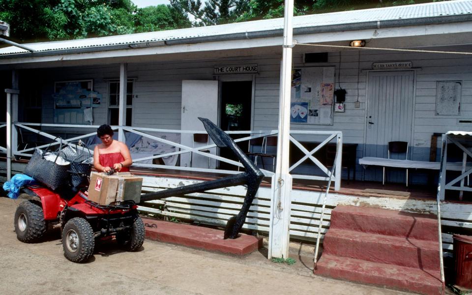 The total population of the Pitcairns is just 40, but Young hopes new technology will entice more people to make the move