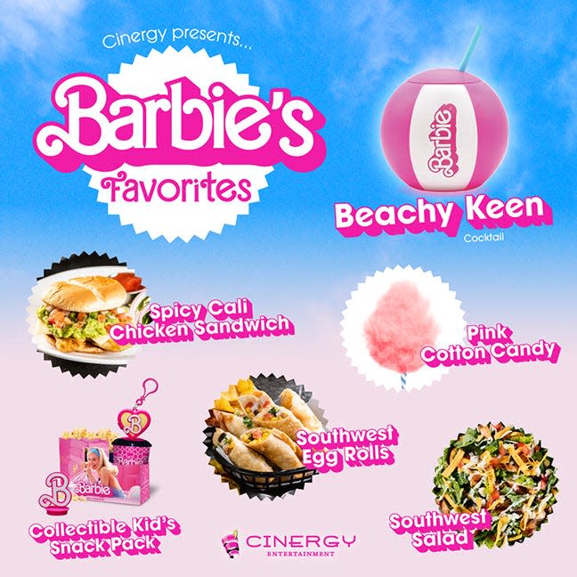 In celebration of the "Barbie" feature film release, Cinergy Entertainment Group will be hosting a “Barbie Takeover” through July 31 at all of its locations.