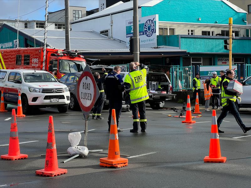 Fire at a hostel in Wellington