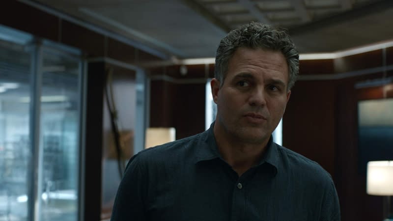 Mark Ruffalo as a less green Bruce Banner