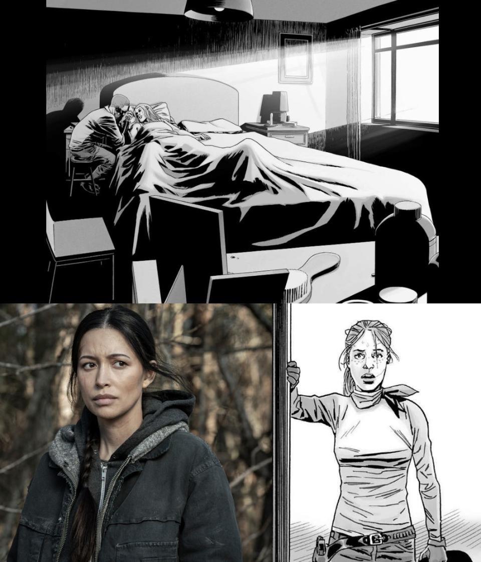 Andrea's comic death