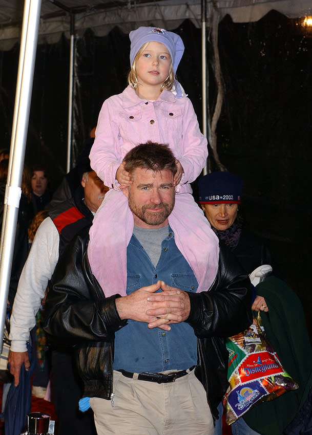 Treat Williams con su hija 